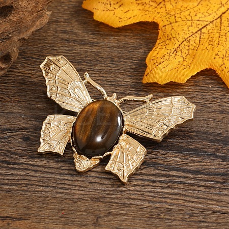 Butterfly Resin Brooch Pin LS-PW-WG43811-01-1