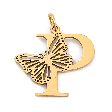 Ion Plating(IP) 201 Stainless Steel Pendants STAS-N103-184G-P-1