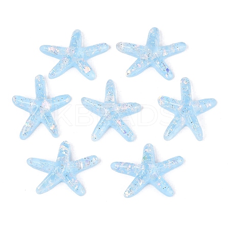 Transparent Resin Cabochons CRES-ZX003-01A-1