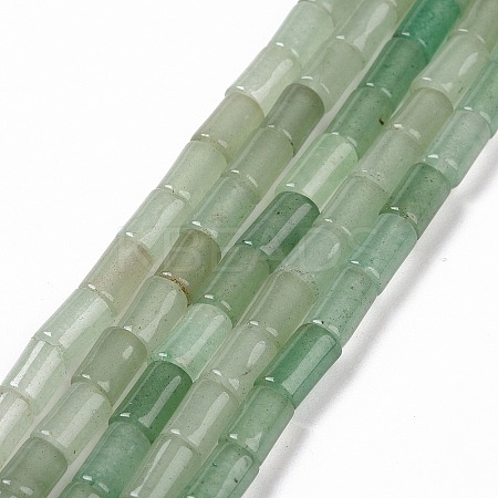 Natural Green Aventurine Beads Strands G-G990-C08-1