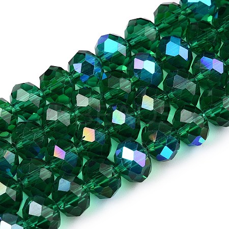 Electroplate Glass Beads Strands LS-EGLA-A044-T8mm-L18-1