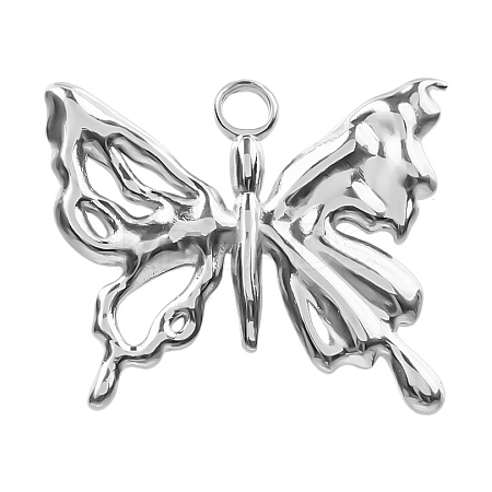 Non-Tarnish 304 Stainless Steel Pendants PW-WGBF078-01-1
