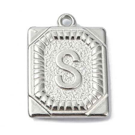 Anti-Tarnish 304 Stainless Steel Pendants STAS-U033-01P-S-1