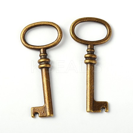 Tibetan Style Alloy Pendants EA11891Y-AB-1