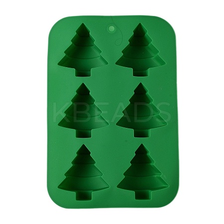 Christmas Trees DIY Food Grade Silicone Mold DIY-K075-34-1