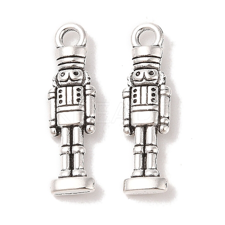Tibetan Style Alloy Soldier Pendants LS-TIBEP-GC160-AS-RS-1