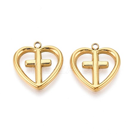 304 Stainless Steel Pendants STAS-N109-199G-1