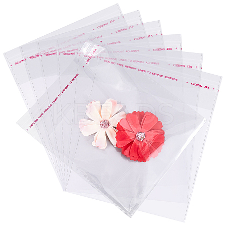 400Pcs OPP Cellophane Self Sealed Bags OPC-SP0001-03B-1