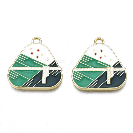 Alloy Enamel Pendants PALLOY-N160-022-1