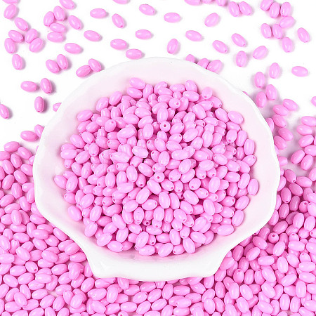Baking Paint Glass Seed Beads SEED-T007-15E-1