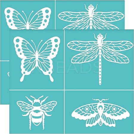 Self-Adhesive Silk Screen Printing Stencil DIY-WH0337-031-1