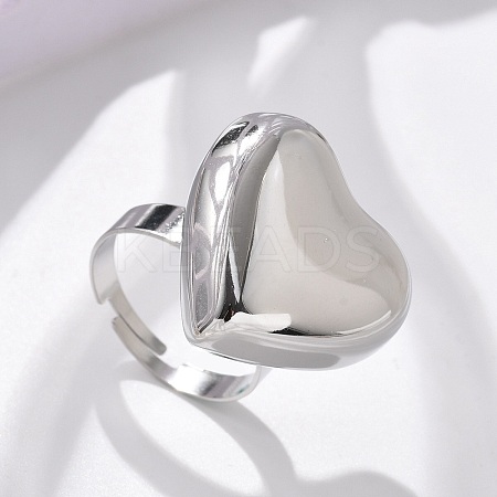 304 Stainless Steel Adjustable Rings LS-RJEW-M067-01P-1