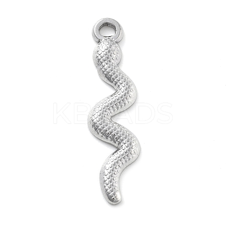304 Stainless Steel Pendants STAS-I327-03P-02-1