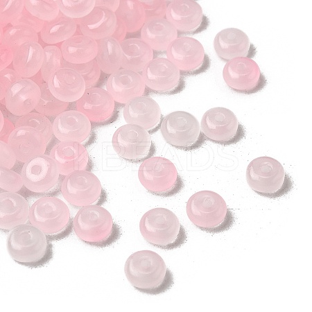 Baking Paint Imitation Jade Glass Beads DGLA-C005-A01-3x6mm-11-1