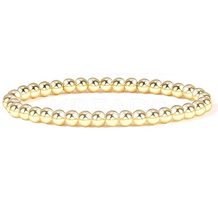 Temperament Magnet Gold Elastic Bracelet Baroque Imitation Pearl Multi layered Layered Bracelet Small and Popular Bracelet BK8855-5-1