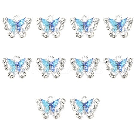 10Pcs Alloy Pendants FIND-YW0009-29E-1