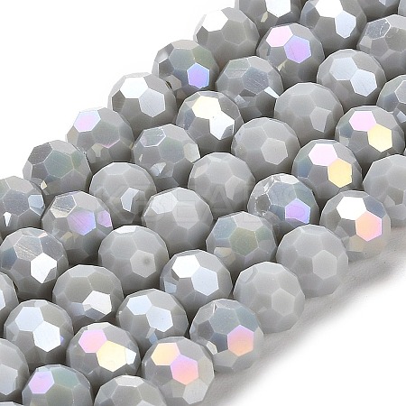 Opaque Glass Beads Stands EGLA-A035-P8mm-B22-1