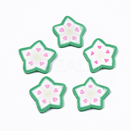 Handmade Polymer Clay Cabochons CLAY-T016-18B-1