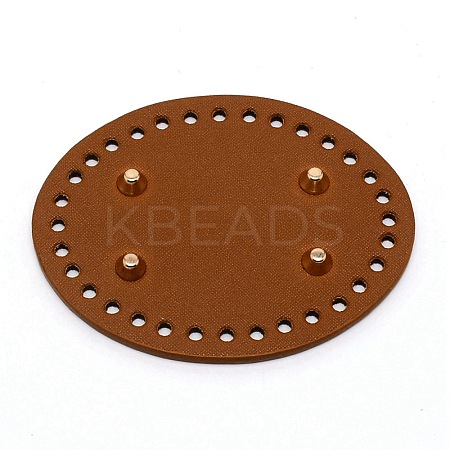 PU Leather Oval Bottom FIND-WH0077-66A-1