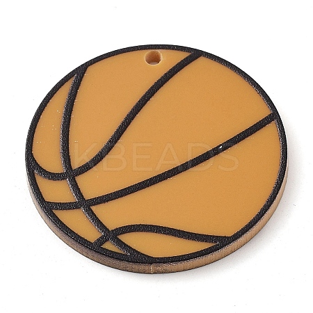 Printed Acrylic Pendants OACR-Q188-01C-1