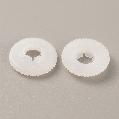 Plastic Doll Eye Nose Round Gaskets KY-WH0048-05D-1