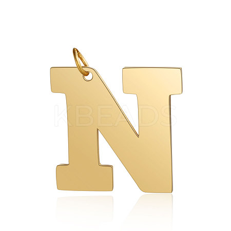 201 Stainless Steel Pendants STAS-S105-T585G-N-1