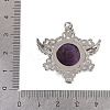 Natural Amethyst Pendants G-I366-02P-19-3