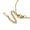 Brass Micro Pave Clear Cubic Zirconia Pendants Necklaces NJEW-K269-03A-G-3