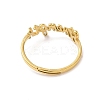 Ion Plating(IP) 304 Stainless Steel Word Adjustable Ring RJEW-L107-019G-3