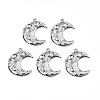 Non-Tarnish 201 Stainless Steel Pendant Cabochon Settings STAS-T063-192P-1