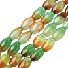 1Strand Natural Agate Beads Strands G-YW0002-38-2