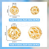 120Pcs 6 Style Brass Beads KK-PH0006-82-2