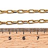 2.5MM 304 Stainless Steel Paperclip Chain Necklaces for Women Men NJEW-A054-03G-5