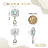 16Pcs Alloy Rhinestone Cabochons FIND-FG0004-26C-2