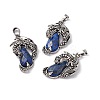 Natural Lapis Lazuli Pendants G-H281-06G-1