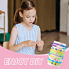 8 Strands Imitation Jelly Handmade Polymer Clay Beads Strands CLAY-TA0001-47B-9