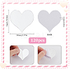 120Pcs Acrylic Mirror Wall Stickers AJEW-SP0001-07-2