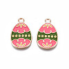 Alloy Enamel Pendants ENAM-S115-156-2