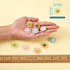 Resin Frosted Cabochons RESI-TA0001-26-6