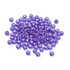 Frosted Silver Lined Glass Seed Beads GLAA-Q096-02I-1