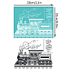 Self-Adhesive Silk Screen Printing Stencil DIY-WH0338-346-2