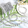 DIY Oxidation Aluminum Cable Chains Necklaces/Bracelets Making Kits DIY-SP0001-87B-S-4