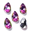 Faceted Teardrop Glass Pendants X1-GLAA-O008-A23-1