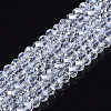 Electroplate Glass Beads Strands EGLA-A044-T4mm-A19-1