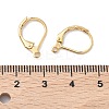 SHEGRACE Brass Leverback Earring Findings XGR0071G-48G-3