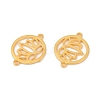 925 Sterling Silver Hollow Connector Charms STER-A046-01G-2