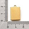 304 Stainless Steel Pendants STAS-C122-19G-01-3