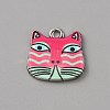 Alloy Enamel Pendants ENAM-CJC0006-52B-1