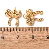 304 Stainless Steel Rhinestone Pendants RB-CBA350D-05G-B-3
