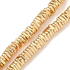 Electroplated Synthetic Non-magnetic Hematite Beads Strands G-C136-B01-01-1
